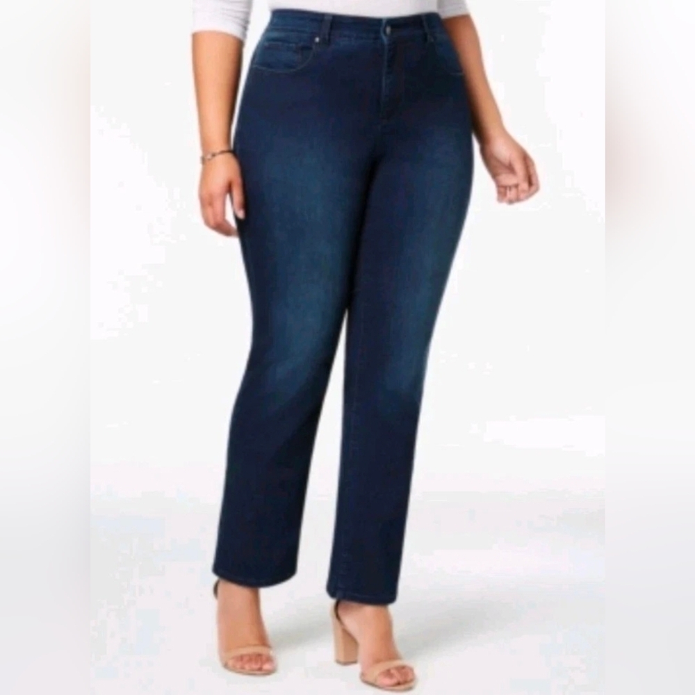 🔥 NWT Charter Club Waist Smoothing Skinny Ankle Jeans Size 16